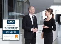 Grundfos für "unternehmerische Verantwortung" ausgezeichnet