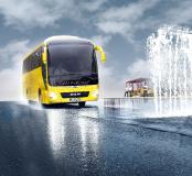 Sicher on tour: busplaner und MAN schulen Fahrer