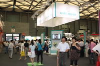 KARL MAYER-Stand mit Signalwirkung und trotz allem gut besucht