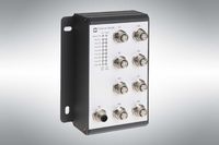 Kompakter M12 Ethernet Switch für hohe mechanische Anforderungen