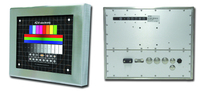 Edelstahl Slimline Monitore in IP65