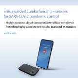 ams awarded funding by Austrian Government to enable cloud-connected LFT for testing and pandemic control