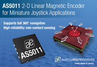 austriamicrosystems announces its new EasyPointTM joystick module based on contactless sensing technology