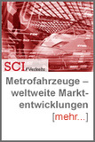 Weltweite Märkte für Metrofahrzeuge auch während der Krise dy-namisch - aktuelles Marktvolumen auf historischem Höchststand und weiteres Wachstum wird durch Neu- und Ausbau in Asien angetrieben