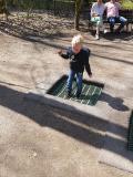Grambower Kinder machen Luftsprünge