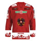 Eishockey Olympia-Qualifikation im Design Contest-Trikot
