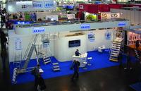 Sichere Steigtechnik und passende Sicherheits-Dienstleistungen kamen sehr gut an. Krause zieht positives Fazit der Messe "A+A"