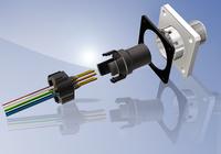 M12x1 Einbauflansche konfektionierbar- z.B. für den Einsatz in Hydraulik Motoren