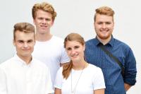 Vier Auszubildende starten bei TORWEGGE ins Berufsleben