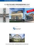 Deutscher Verzinkerpreis für Architektur und Metallgestaltung - Countdown läuft