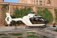 Eurocopter and Hermès deliver to Falcon Aviation Services the first EC135 "l'Hélicoptère par Hermès"