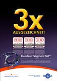 Ausgezeichnet! Curaflam® Segmentmanschette punktet mit drei Gütesiegeln beim Plus X Award