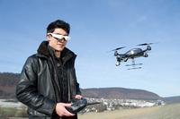 Mit dem cinemizer die CeBIT von oben erleben