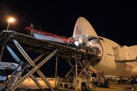 Emirates SkyCargo takes Emirates Team New Zealand's boat to the skies