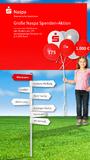 Spenden-Aktion der Nassauischen Sparkasse: engram entwickelt App für Digital Signage Systeme