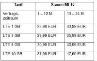 Xiaomi Mi 10 mit kostenlosem 32 Zoll Android Smart TV ab sofort bei yourfone