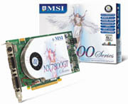 NX7800GT-VT2D256E High-End Grafikkartenmodell mit NVIDIA’s G70 GPU