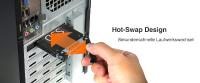 Produktvorstellung: ICY DOCK ToughArmor MB839SP-B 2,5" SATA SSD/HDD zu PCIe 2.0 x1 Hot-Swap Wechselrahmen für PCIe Slot