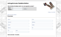 Kabelkonfektionen: schnell und unkompliziert anfragen