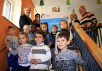 Kooperation TSO-DATA Nürnberg GmbH mit dem Caritas Kinder- und Jugendhaus Stapf / Spendenübergabe am 13.12.2018