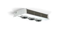 Dual performance for optimal cooling in large production areas