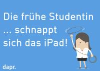 iPad oder Gutschein für Masteranmeldung