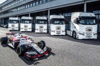 IVECO ist offizieller Truck-Partner von Alfa Romeo Racing ORLEN - neue IVECO S-WAY für die Logistikflotte des Teams