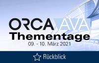 Das waren die ORCA AVA Thementage