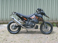 Honda XL600V KTM 690 SM