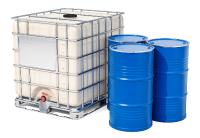 Leak test of large and small volume containers in the production process