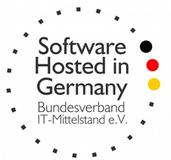 Gütesiegel "Software Hosted in Germany" für Fasihi