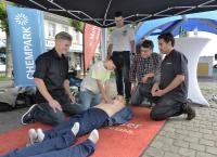 Reges Interesse an Gesundheitsthemen im Krefelder Nachbarschaftsbüro Chempunkt