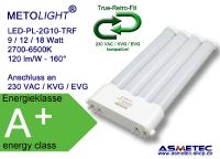 LED Kompaktröhren - True Retro-Fit Lösung - Kein Leuchtenumbau nötig