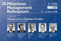 25. Münchner Management Kolloquium - Management im digitalen Zeitalter - Ist der Computer der bessere Manager?