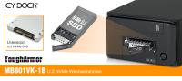 ICY DOCK Produktvorstellung ToughArmor MB601VK-1B 2,5" U.2 NVMe SSD Wechselrahmen