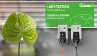 Kübler „tankt Sonne“ – eigene E-Ladestationen installiert