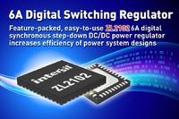 Intersil präsentiert voll integrierten 6A Digital-Schaltregler für zukünftige Infrastruktur-Stromversorgungen