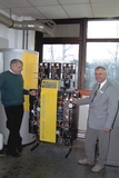 SHK-Azubis lernen Pellet-Solar-Heiztechnik