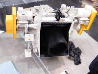 Zerkleinerer Typ HZR 1300/4 speziell konzipiert für massive + dickwandige Profile + Rohre