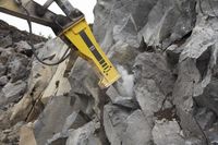 Neuer Hydraulikhammer der mittleren Reihe: einfache Konstruktion und starke Leistung