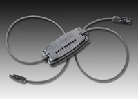 Weidmüller-"Photovoltaik Junction Box" (IP 65) für Photovoltaikmodule mit Bemessungsstrom von max. 8,5 A/Innovatives, einmaliges Anschluss-, Montage- und Dichtungskonzept