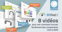 Comment les ingénieurs et les architectes trouvent-ils le bon composant CAO & BIM à l'heure de la numérisation