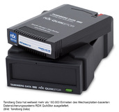 Tandberg Data bringt 1 TB-Kassetten für RDX QuikStor