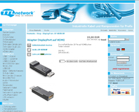 Online-Shop von TTL Network