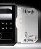 Irlbacher uses glass front panels as PCBs