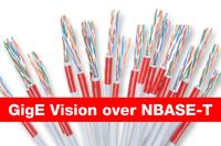 Bildverarbeitung - GigE Vision über NBASE-T- unkomprimierte Bildübertragung mit Geschwindigkeiten bis zu 5 Gb/s über Cat 5e Kabel