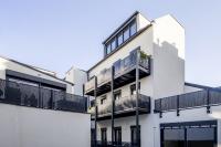 Geländer aus Aluminium im Zentrum von Wien