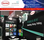 Formed In-Place (FIP) sealing technology demonstrated live at Auto Shanghai by Sonderhoff