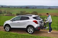 Spezieller, integrierter FlexFix-Fahrradträger für neuen Opel Mokka