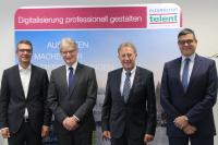 Parlamentarischer Staatssekretär Barthle informiert sich über Digitalisierungslösungen für öffentliche Anwendungen
